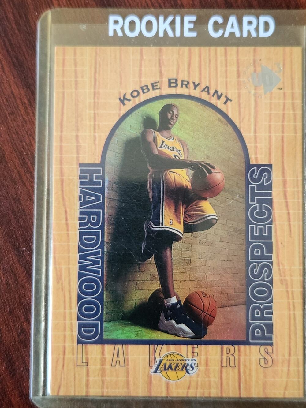 Kobe Bryant 1996-97 Upper Deck UD3 Hardwood Prospects RC Lakers